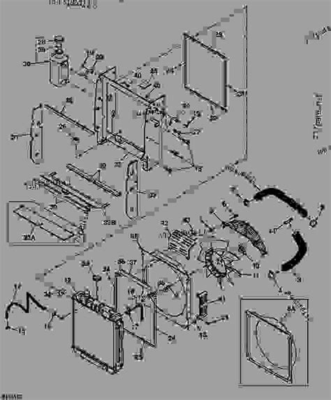 john deere model 240 skid steer radiator|240 john deere radiator.